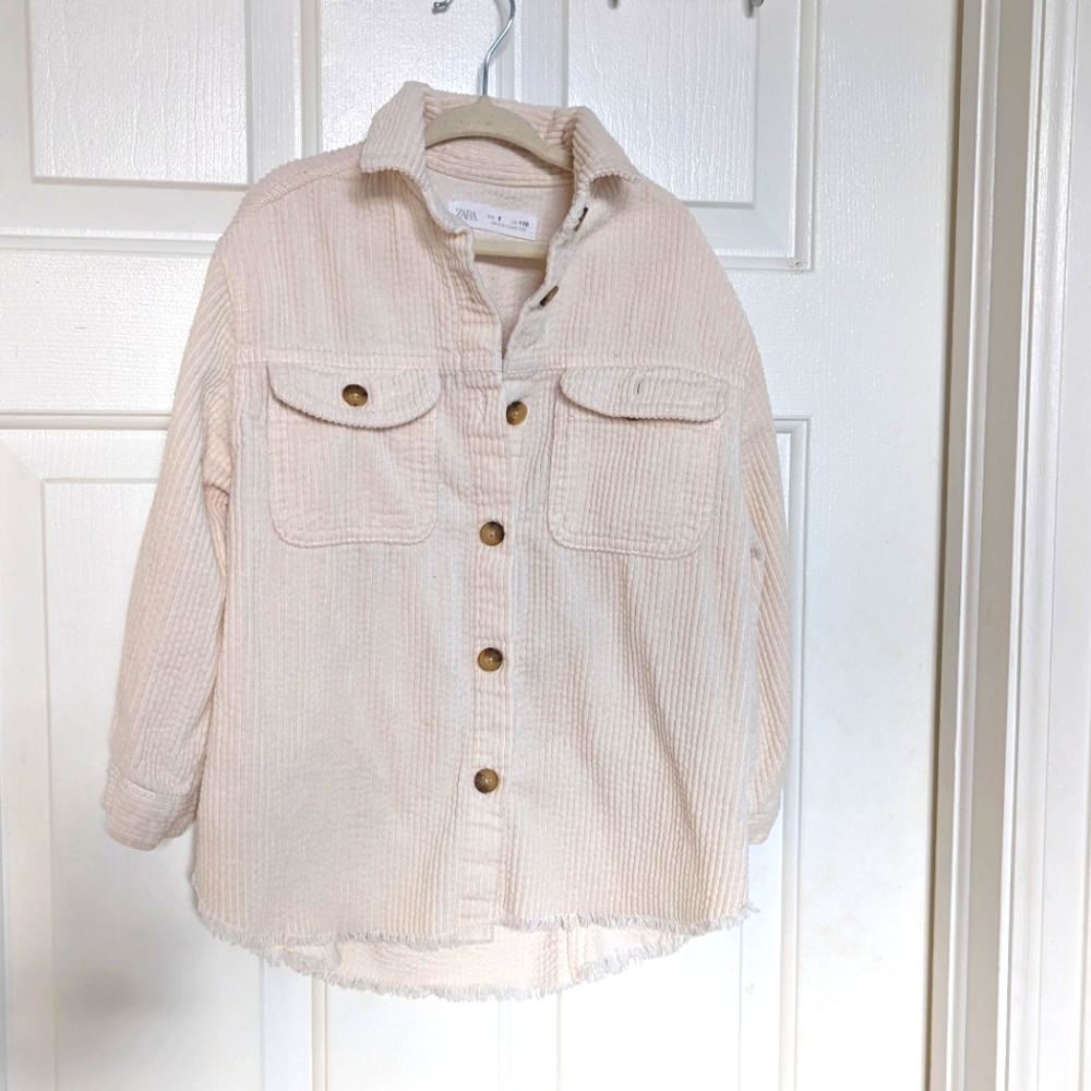 Zara Corduroy Shacket